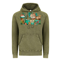 Vintage Olive jesus is my anchor coffee cups Vintage Hoodie - Jasminsmagicworld