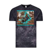 Cloud Black western rodeo bullfighter serape leopards turquoise's gliterrs Vintage Tee - BarkalooDesign