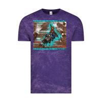 Cloud Purple western rodeo bullfighter serape leopards turquoise's gliterrs Vintage Tee - BarkalooDesign