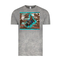 Cloud Rock western rodeo bullfighter serape leopards turquoise's gliterrs Vintage Tee - BarkalooDesign
