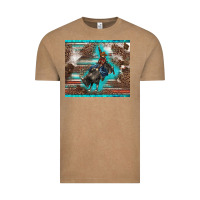 Vintage Coffee western rodeo bullfighter serape leopards turquoise's gliterrs Vintage Tee - BarkalooDesign