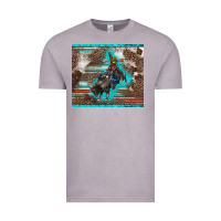 Vintage Zinc western rodeo bullfighter serape leopards turquoise's gliterrs Vintage Tee - BarkalooDesign