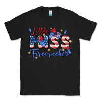 Black little miss firecracker Classic Tee - MaliasSmallBusiness