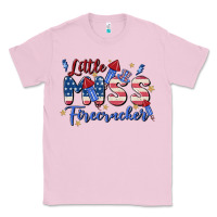 Bubblegum Pink little miss firecracker Classic Tee - MaliasSmallBusiness