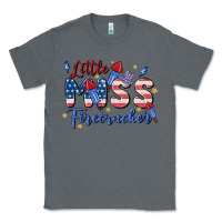 Charcoal Heather little miss firecracker Classic Tee - MaliasSmallBusiness