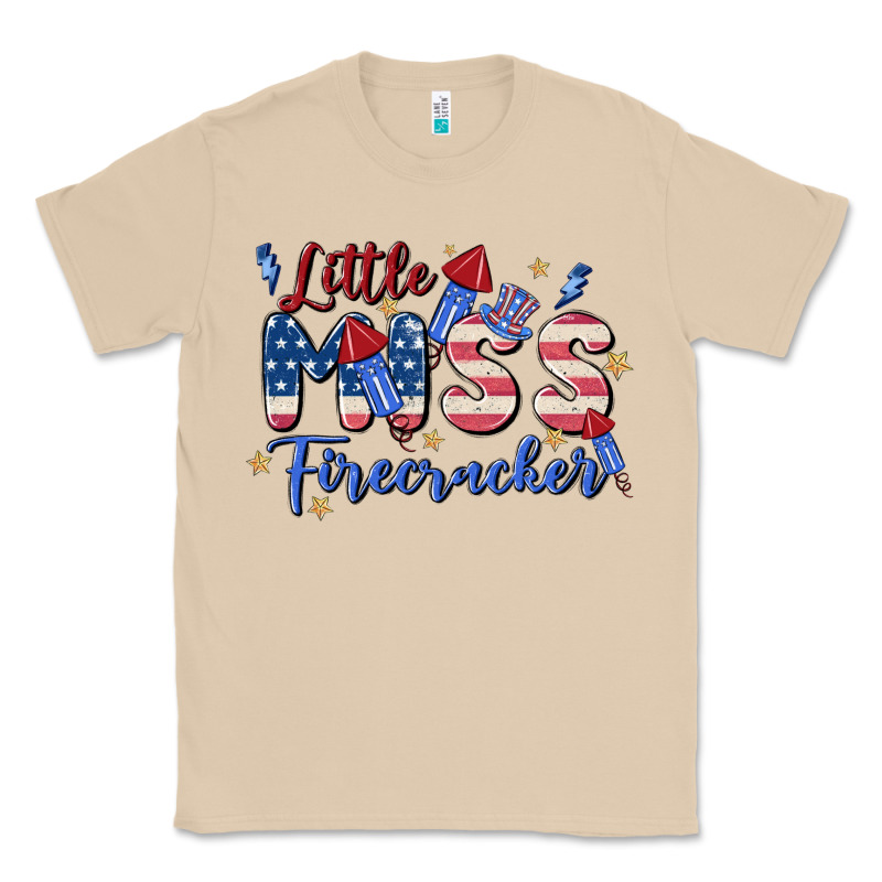 Little Miss Firecracker Classic Tee by MaliasSmallBusiness | Teevron