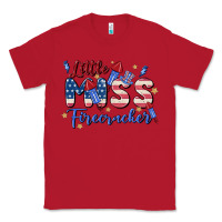 Red little miss firecracker Classic Tee - MaliasSmallBusiness