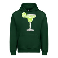 Foreset Green martini fa element Urban Hoodie - FaDigitalArtStudio