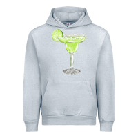 Heather Grey martini fa element Urban Hoodie - FaDigitalArtStudio