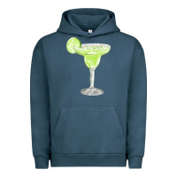 Pigment Midnight Navy martini fa element Urban Hoodie - FaDigitalArtStudio