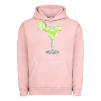 Pigment Salmon martini fa element Urban Hoodie - FaDigitalArtStudio