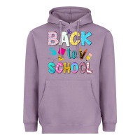 Lavender back to school Heavyweight Hoodie - NancyCooperArtShop