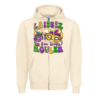 Sandshell laissez les bon temps rouler Zipper Hoodie - LillyAllenDesigns