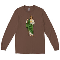 Chestnut san judas1 Long Sleeve Tee - JahusDesignShop