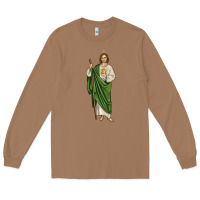 Toasted Coconut san judas1 Long Sleeve Tee - JahusDesignShop