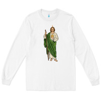 White san judas1 Long Sleeve Tee - JahusDesignShop