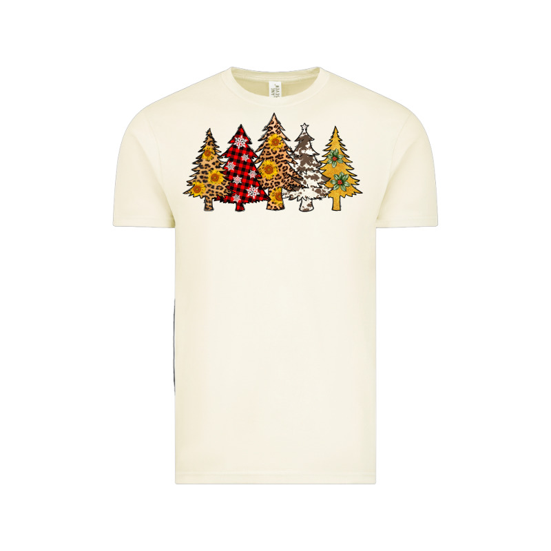 Leopard Christmas Trees Vintage Tee by AdoDesignShop | Teevron