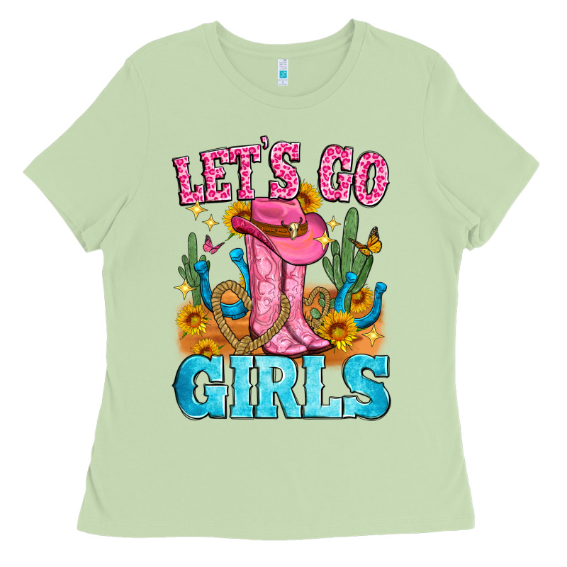 Let's Go Girls Ladies Tee by Zillion Design Studio | Teevron