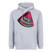 Heather Grey sweet summer watermelon Heavyweight Hoodie - NancyCooperArtShop