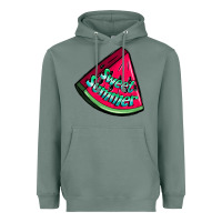 Sage sweet summer watermelon Heavyweight Hoodie - NancyCooperArtShop