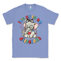 Colony Blue it's ok to be different Classic Tee - MaliasSmallBusiness