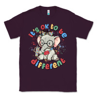 Plum it's ok to be different Classic Tee - MaliasSmallBusiness