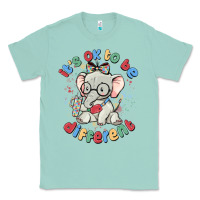 Seafoam it's ok to be different Classic Tee - MaliasSmallBusiness