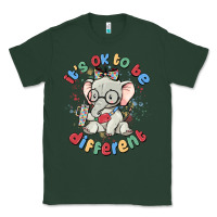 Sports Green it's ok to be different Classic Tee - MaliasSmallBusiness