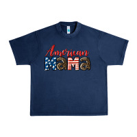 Navy Western American Mama Urban Heavy Tee - LillyAllenDesigns