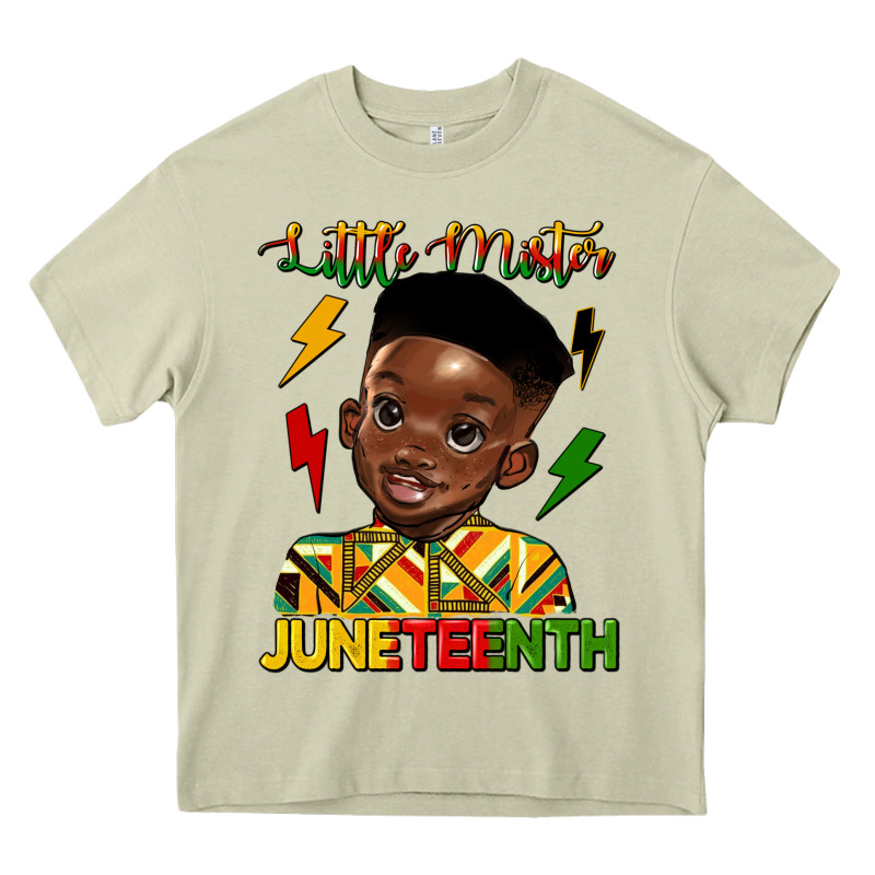 Little Mister Juneteenth Heavy Core Tee by HRA Design Shop | Teevron
