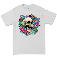 Dove Grey race skull Premium Tee - AdoDesignShop