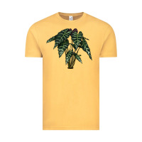 Vintage Mustard Amazon Elephant Ear Vintage Tee - LillyAllenDesigns