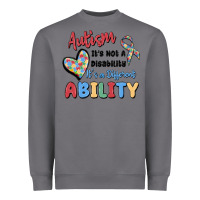 Storm autism it's not a disability it's a different abil Heavyweight Sweatshirt - MaliasSmallBusiness