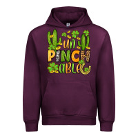 Mauve Wine un pinch able  st. patrick's day Urban Hoodie - OliviaCreatesArt