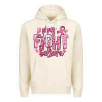 Tofu pray fight believe breast cancer Premium Hoodie - texasbilliewilder