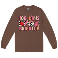 Chestnut 100 days brighter Long Sleeve Tee - MaliasSmallBusiness