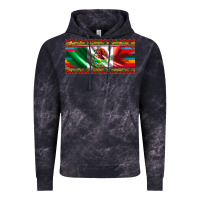 Cloud Black mexico flag serape roses leopard and glitter licanse plate Vintage Hoodie - Artiststas
