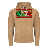 Vintage Camel mexico flag serape roses leopard and glitter licanse plate Vintage Hoodie - Artiststas