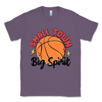 Lavender small town big spirit Classic Tee - MaliasSmallBusiness