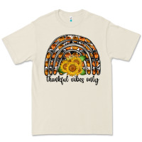 Bone Thankful Vibes Only Premium Tee - CowhideDigitalArt