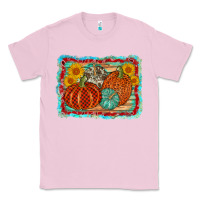 Bubblegum Pink pumpkin sunflower Classic Tee - AdoDesignShop