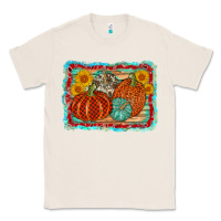 Natural pumpkin sunflower Classic Tee - AdoDesignShop