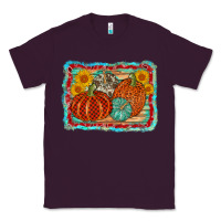 Plum pumpkin sunflower Classic Tee - AdoDesignShop