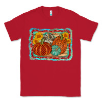 Red pumpkin sunflower Classic Tee - AdoDesignShop