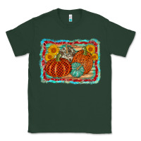 Sports Green pumpkin sunflower Classic Tee - AdoDesignShop
