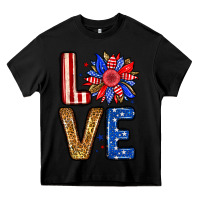 Black Love sunflower Heavy Core Tee - Neo Western