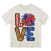 Cream Love sunflower Heavy Core Tee - Neo Western