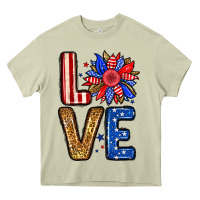 Mossy Love sunflower Heavy Core Tee - Neo Western