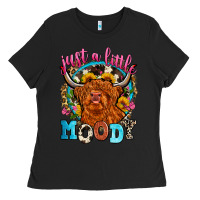 Black just a little moody Ladies Tee - Zillion Design Studio
