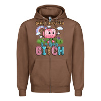 Chestnut your anxiety is a lying bitch Zipper Hoodie - LillyAllenDesigns